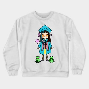 Kero Kero Bonito Graduation Cartoon Crewneck Sweatshirt